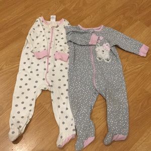 2 girl Gerber onesies